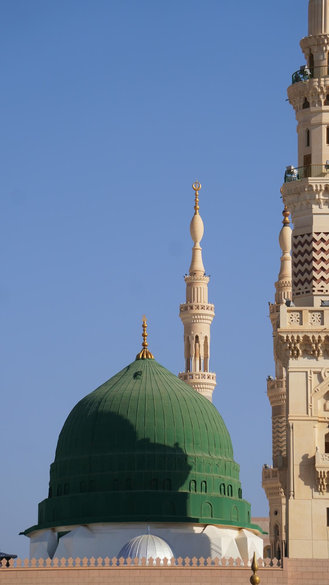 The Green Dome against a blue sky